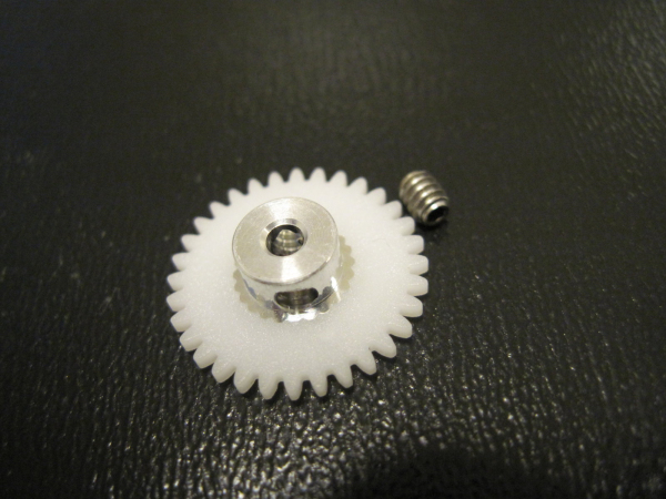 Zahnrad Kunststoff 32 Zähne 17 mm